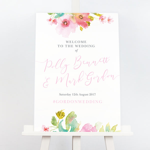 Juliette welcome sign - Project Pretty
