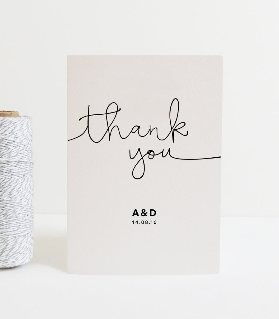 Kate Thank You Card - Project Pretty