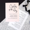 Lexi Wedding Order Of The Day Program Cards - Project Pretty