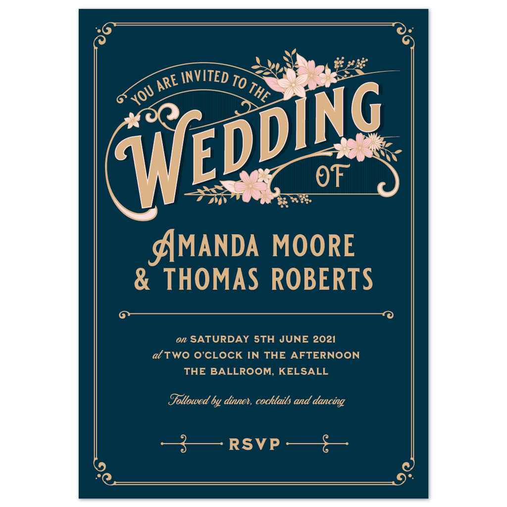 Lizzie Wedding Invitation - Project Pretty