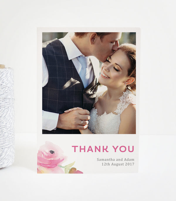 Lucy Wedding Photo Thank You Cards - Project Pretty
