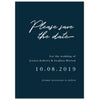 Minimal Save The Date - Project Pretty