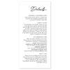 Minimal information card - Project Pretty