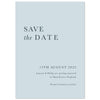 Modern Type Save The Date