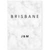 Monochrome Marble table names - Project Pretty