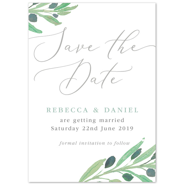Olive Save The Date - Project Pretty