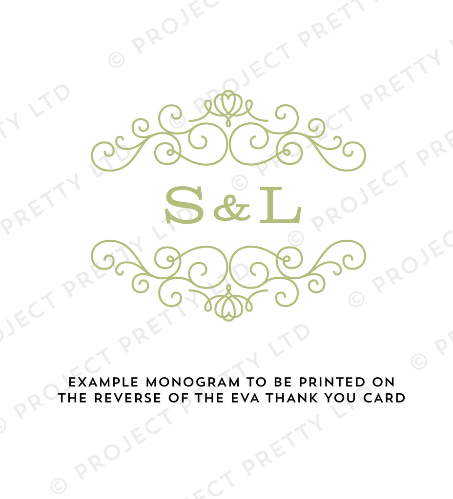 Eva Wedding Photo Thank You Cards - Project Pretty