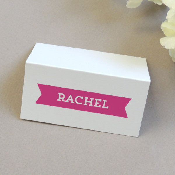 Ribbon Place Cards - Project Pretty
