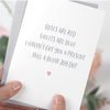 Roses are Red rude Valentine's Day Card - Project Pretty