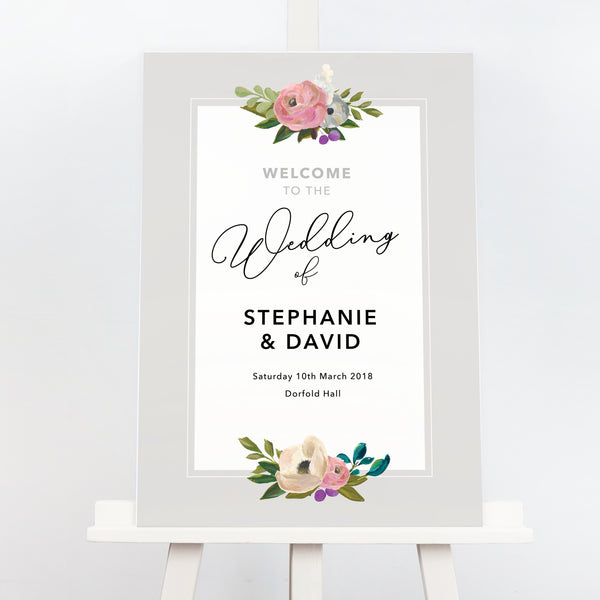 Sadie welcome sign - Project Pretty