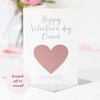 Scratch Off Surprise Gift Personalised Valentine's Day Card - Project Pretty