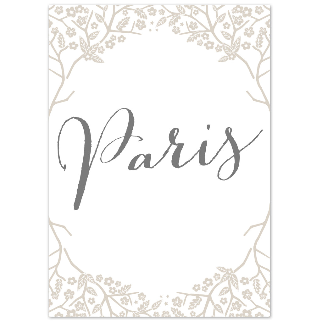 Enchanted Forest Table names - Project Pretty