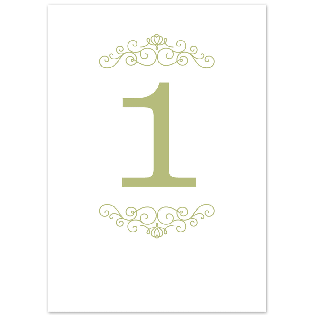 Eva Table numbers - Project Pretty