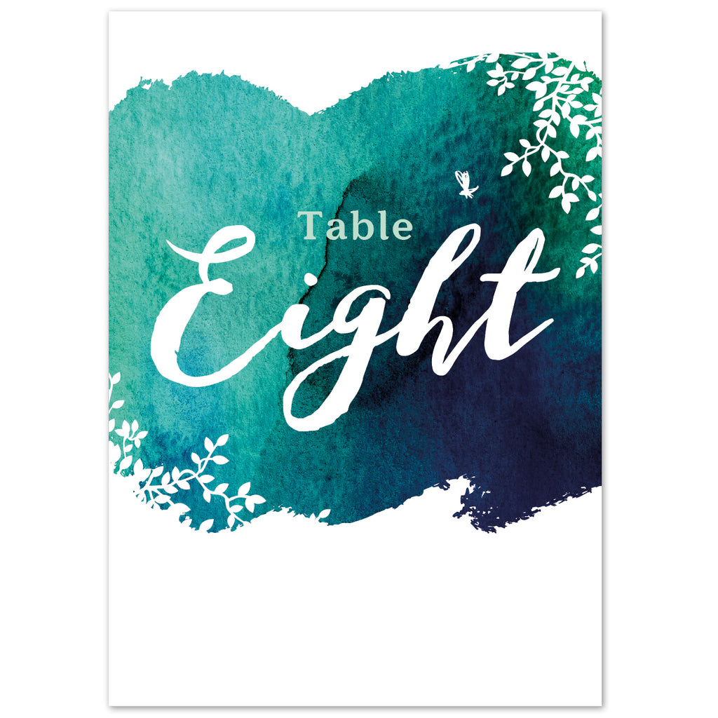 Helena table numbers - Project Pretty