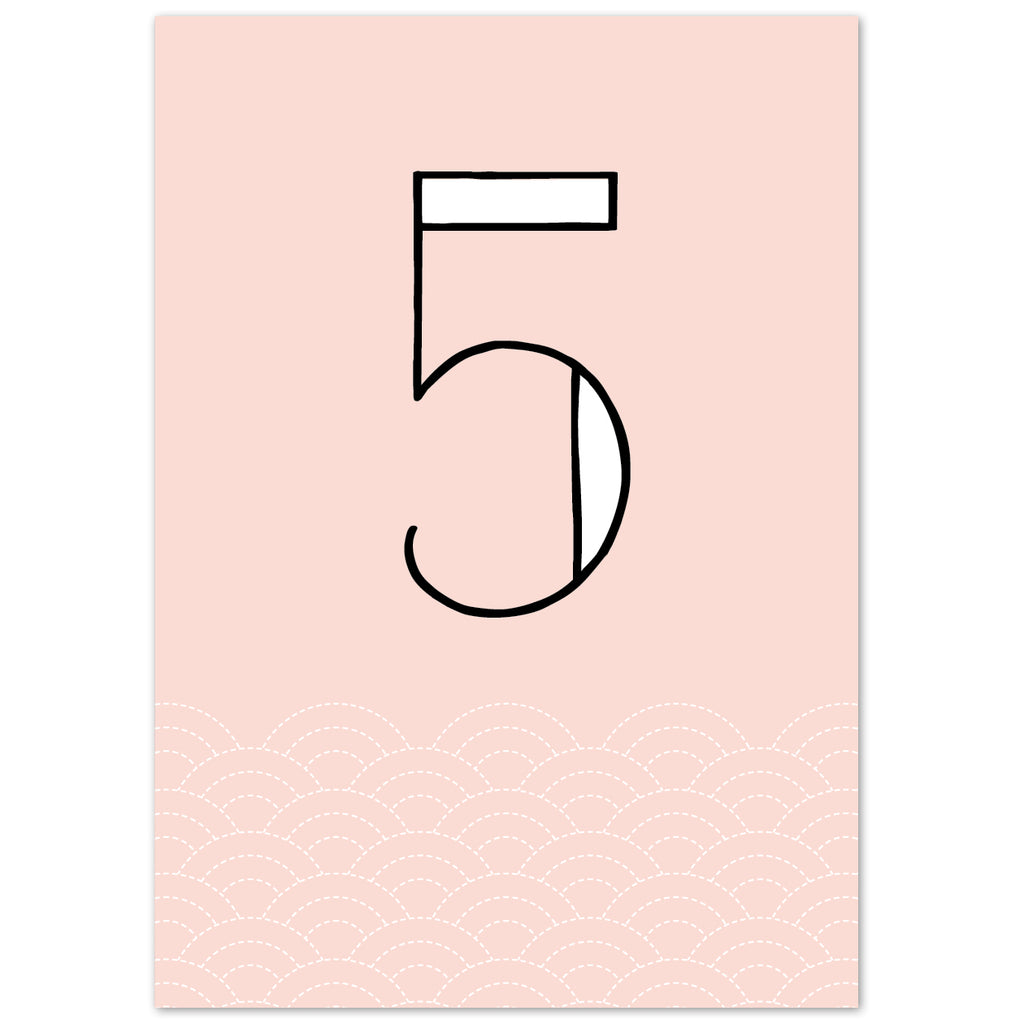 Millie table numbers - Project Pretty