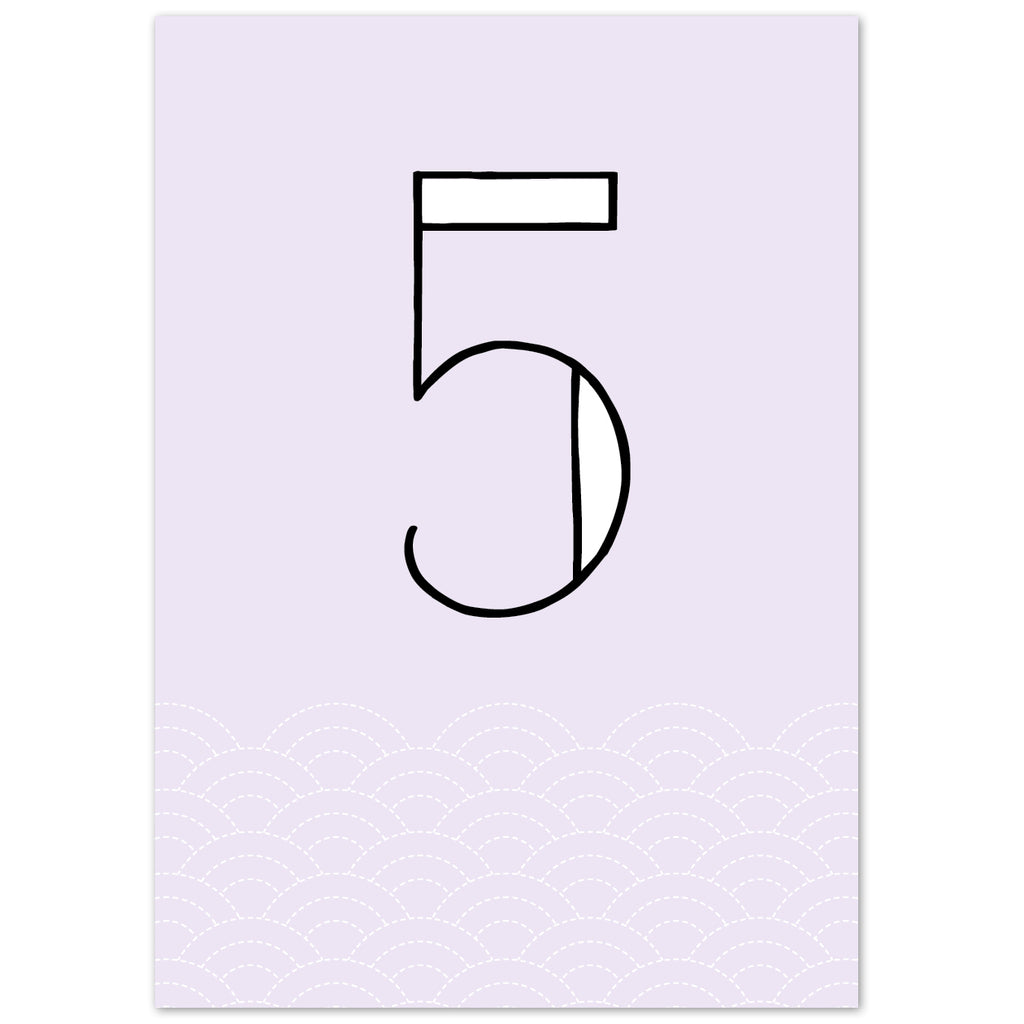 Millie table numbers - Project Pretty