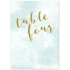 Mint Romance table numbers - Project Pretty