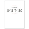 Olivia table numbers - Project Pretty
