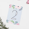 Poppy table numbers - Project Pretty