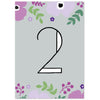Poppy table numbers - Project Pretty