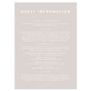 Terrazzo information card - Project Pretty