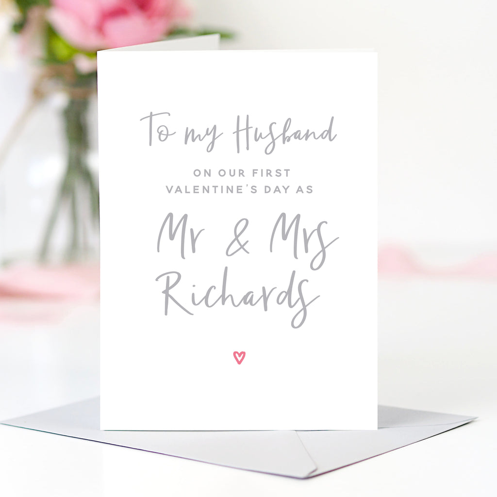 To My Husband On Our First Valentine's Day - Project Pretty