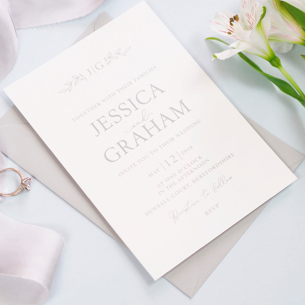 Darcey Wedding Invitation - Project Pretty