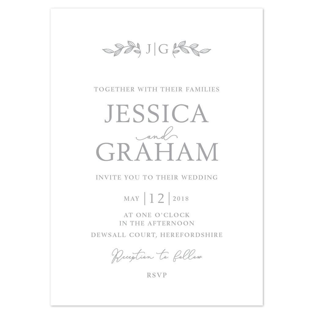 Darcey Wedding Invitation - Project Pretty