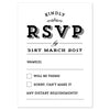 Frankie Vintage RSVP card - Project Pretty