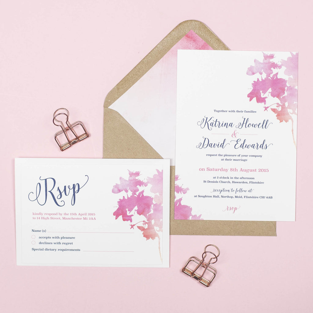 Blossom Wedding Invitation - Project Pretty