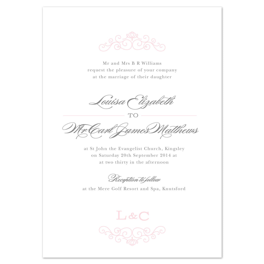 Eva Wedding Invitation - Project Pretty