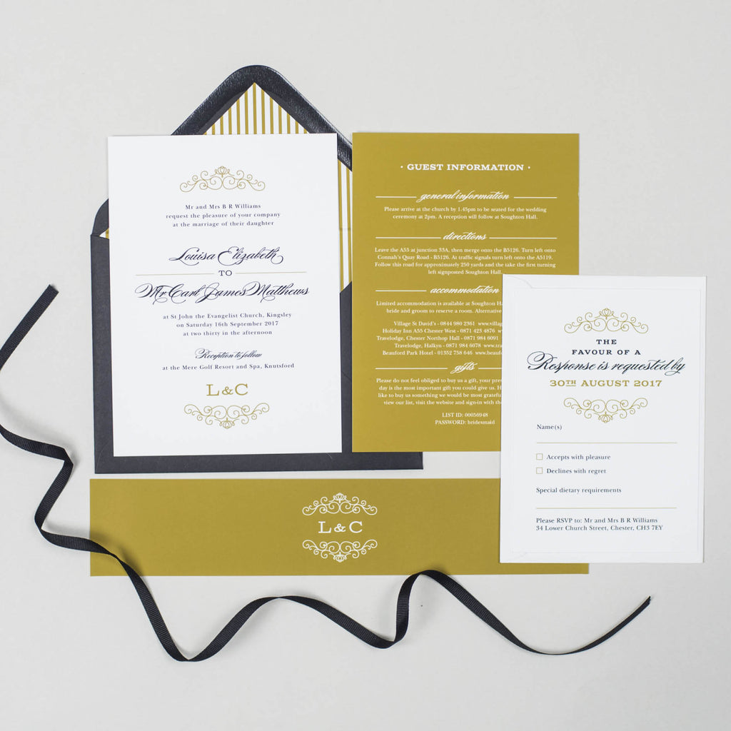 Eva Wedding Invitation - Project Pretty