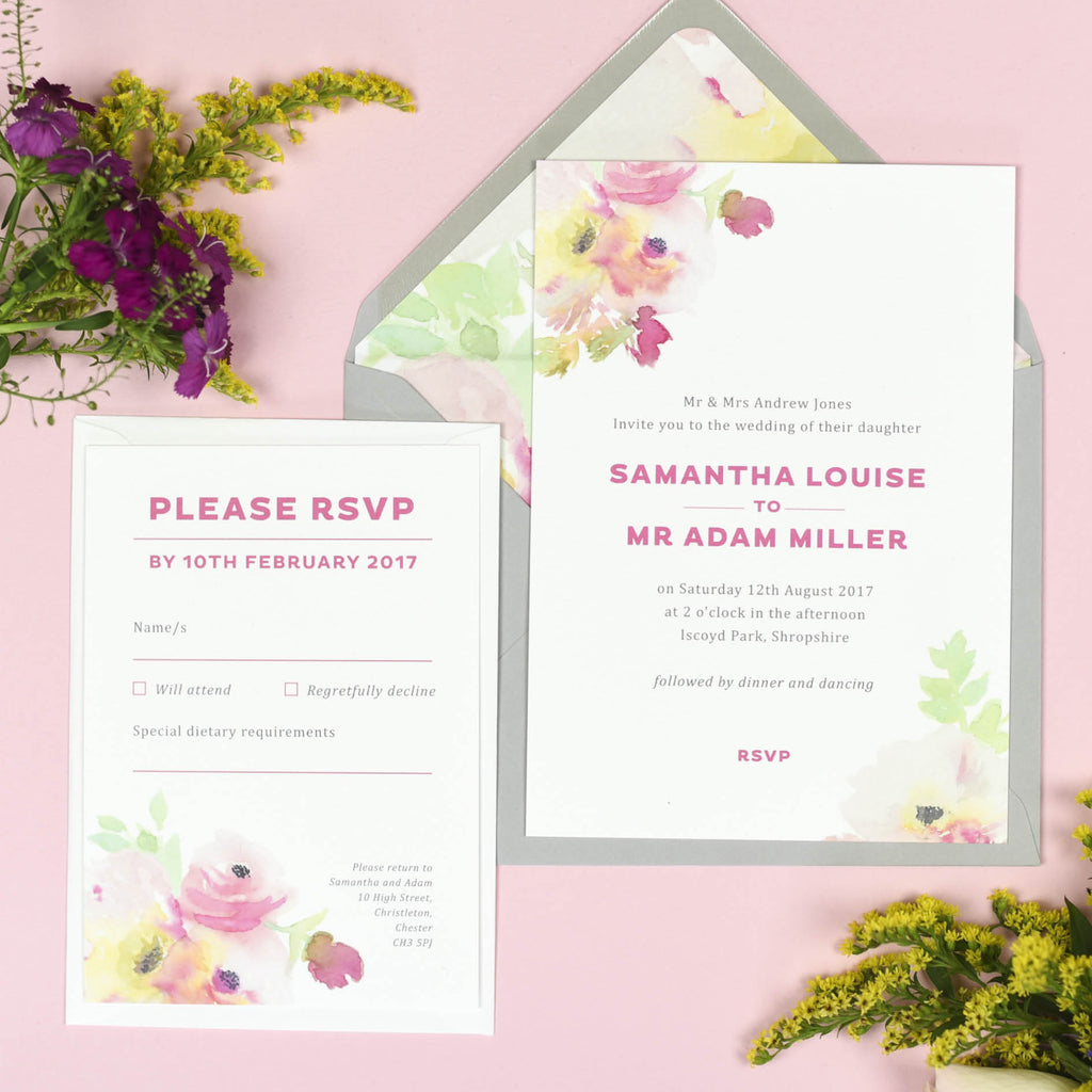 Lucy Wedding Invitation - Project Pretty