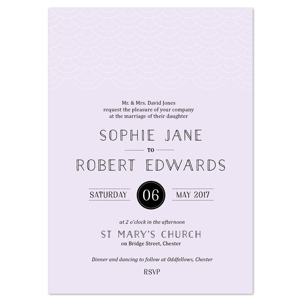 Millie Wedding Invitation - Project Pretty