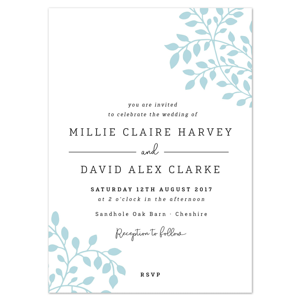 Alice Wedding Invitation - Project Pretty