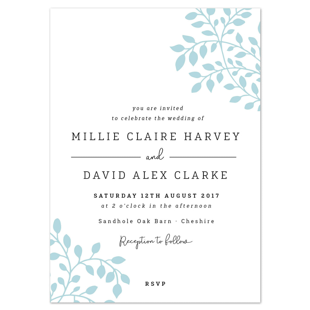 Alice Wedding Invitation - Project Pretty