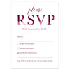 Grace RSVP card - Project Pretty