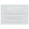 Rachel information card - Project Pretty