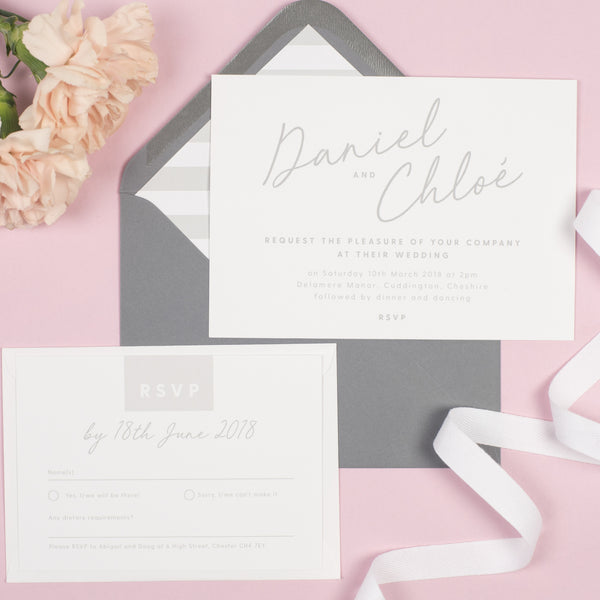 Rachel Wedding Invitation - Project Pretty