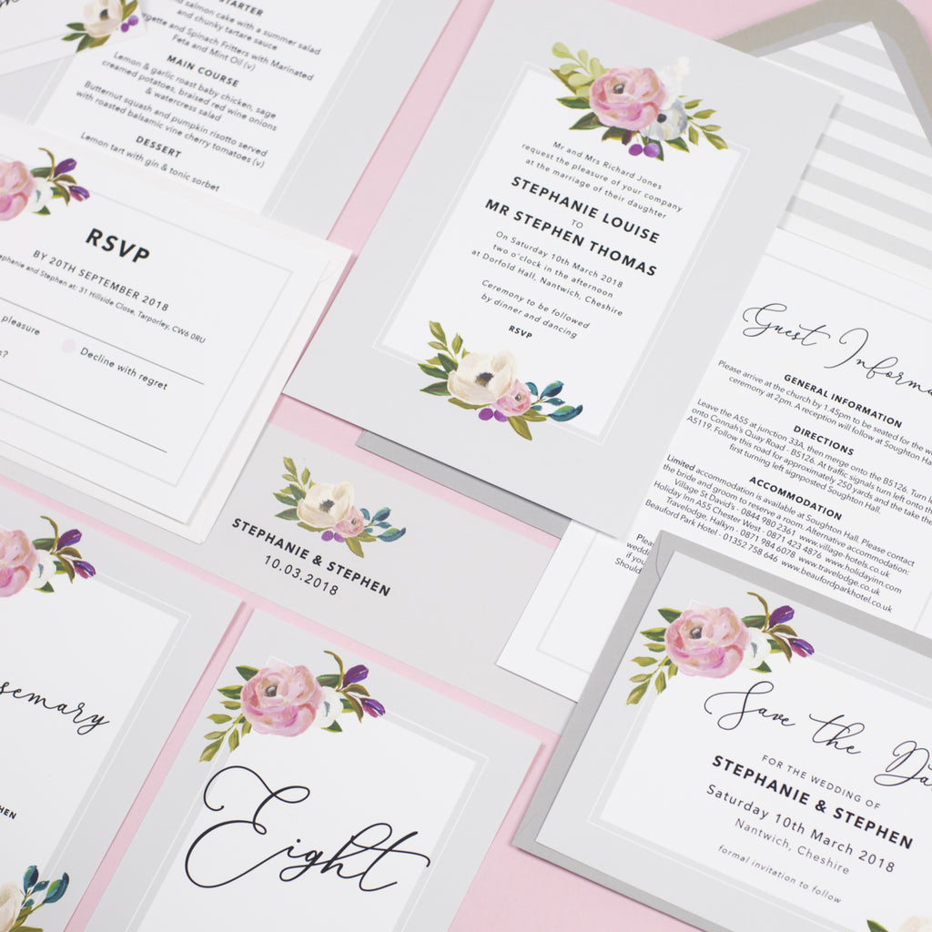 Sadie Wedding Invitation - Project Pretty