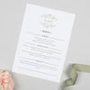 Eva Menu Cards - Project Pretty