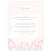 Hydrangea Pink Menu Cards - Project Pretty