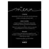 Kate Menu Cards - Project Pretty
