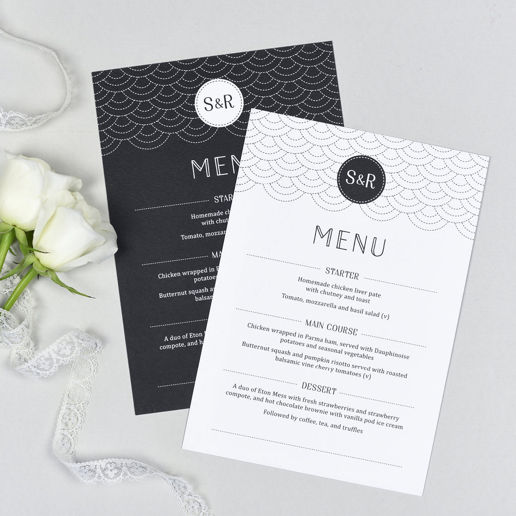 Millie Menu Cards - Project Pretty