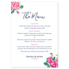 Adela Menu Cards - Project Pretty