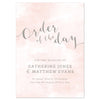 Romance Wedding Order Of The Day Program Cards - Project Pretty