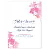 Blossom Order of Service booklets - Project Pretty