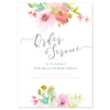 Juliette Order of Service booklets - Project Pretty