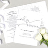 Kate Order of Service booklets - Project Pretty