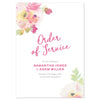 Lucy Order of Service booklets - Project Pretty